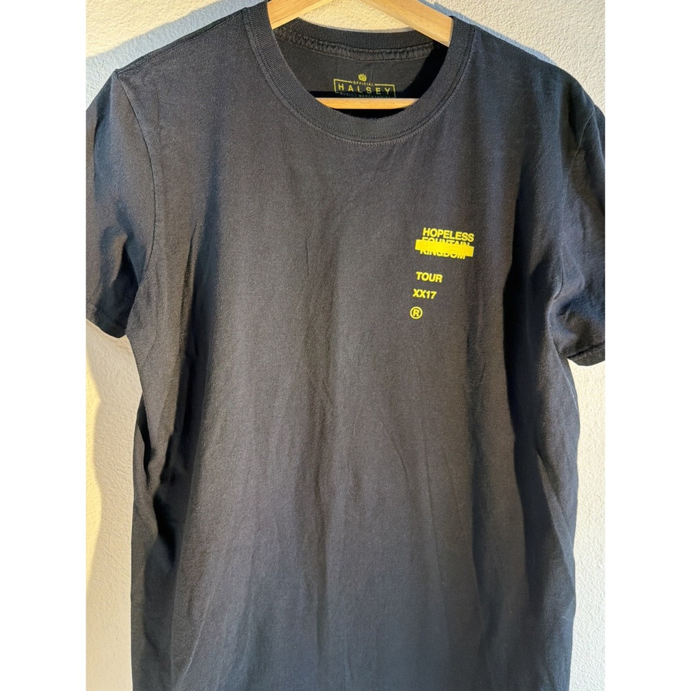 Halsey Hopeless Fountain Kingdom 2017 World Tour Concert T-Shirt Black Medium